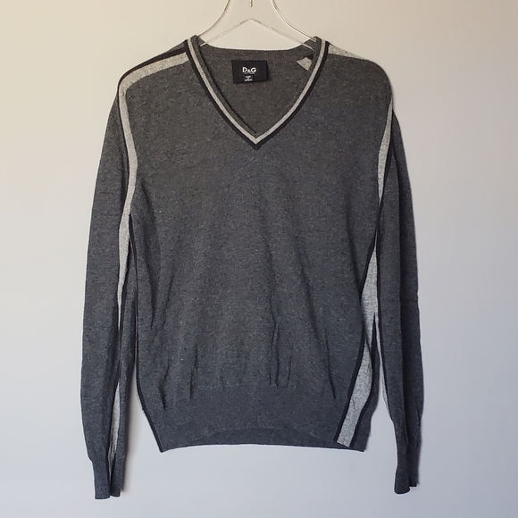 Dolce & Gabbana D&G Wool Cashmere Pull-Over Sweater - Picture 12 of 12